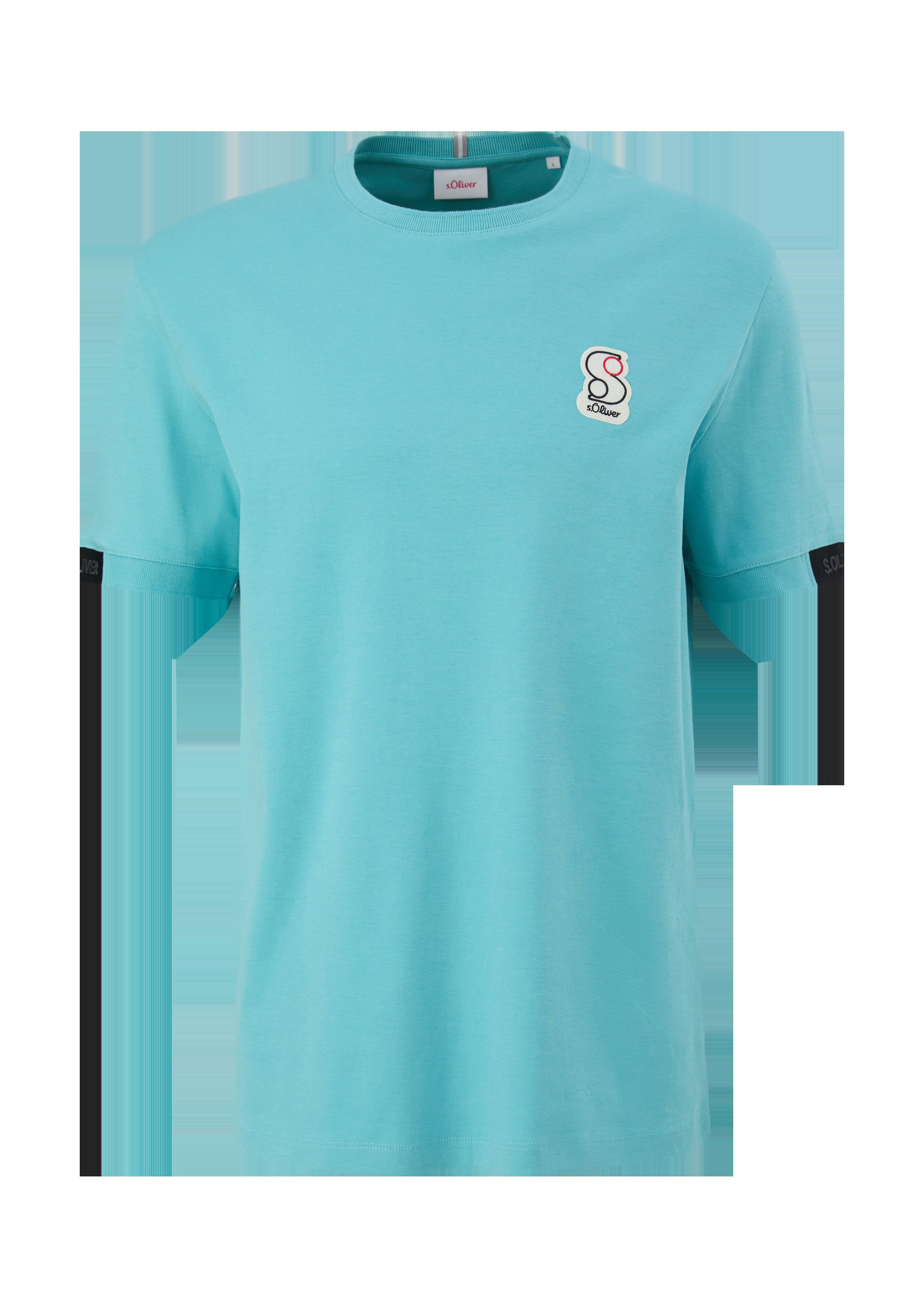 T-Shirt mit Labelpatch  2129841-6120