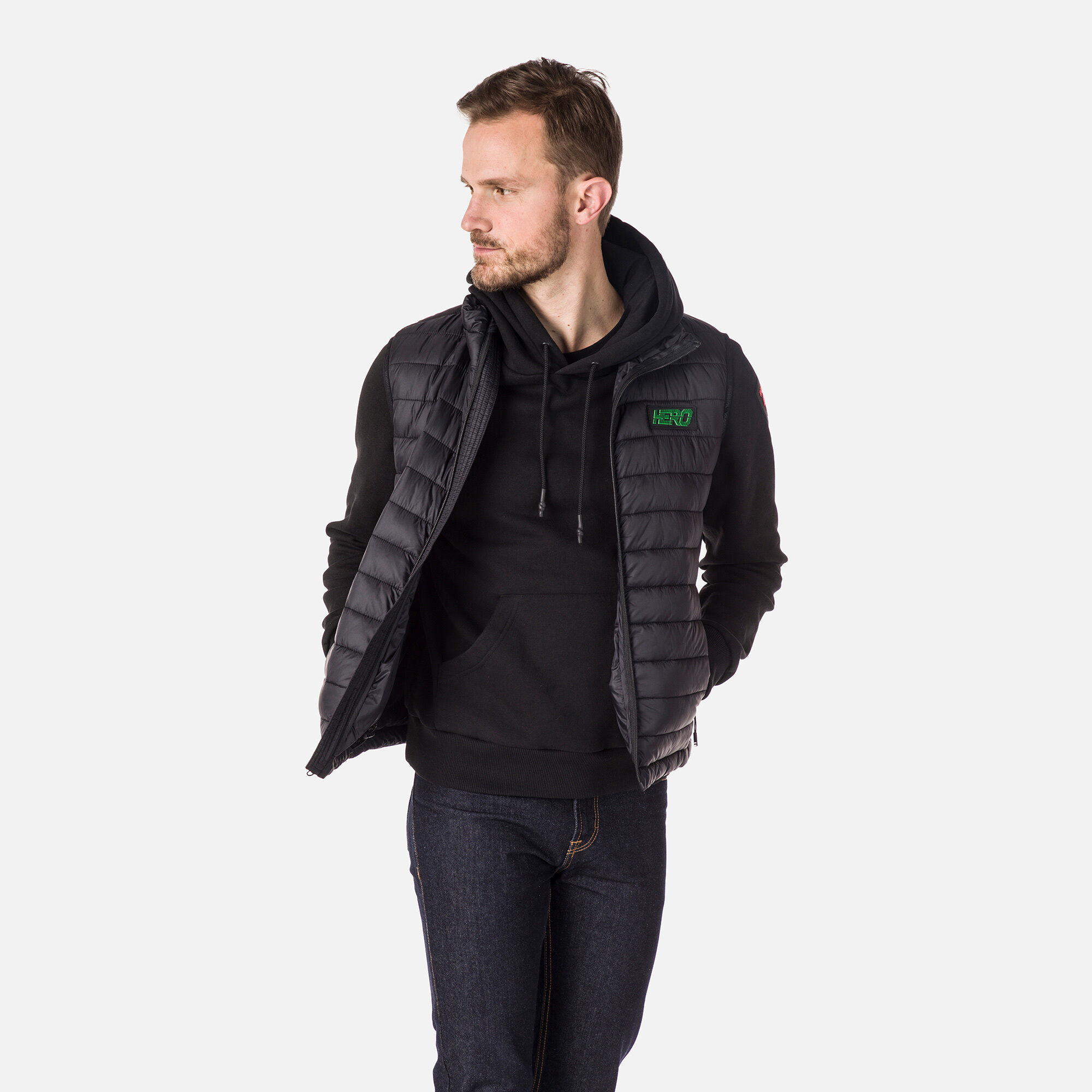 Doudoune sans manche Hero Logo Homme