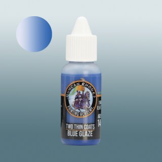 Two Thin Coats - Glaze - Blue Glaze (15ml)