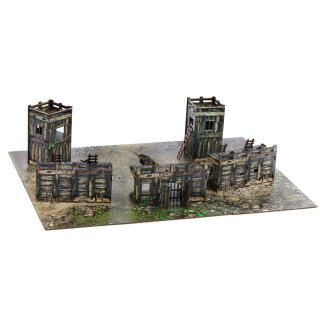 e-Raptor Constructions - Wooden Barrier