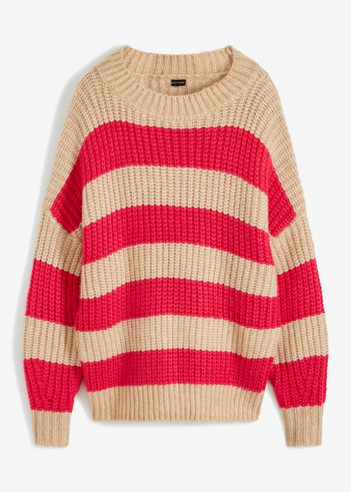 Streifen-Pullover