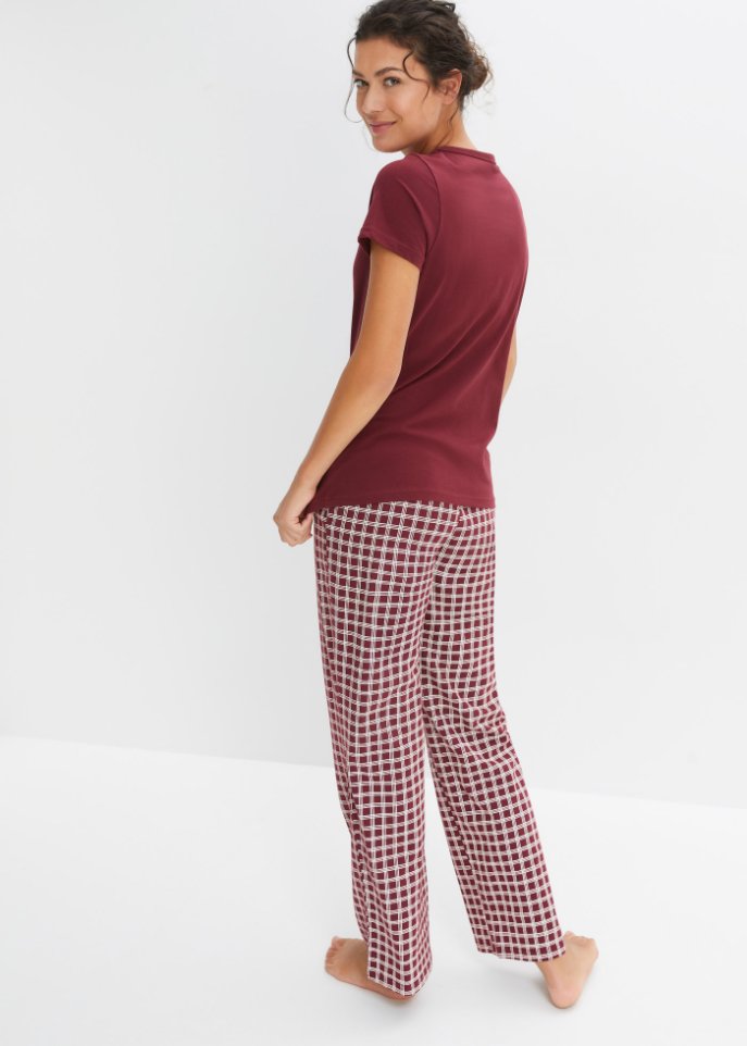 Pyjama mit Knopfleiste