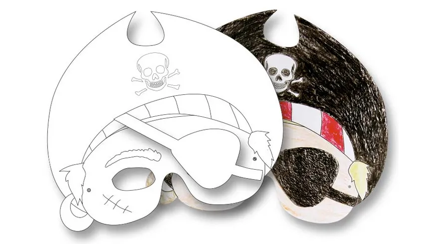 folia Kindermasken weiß