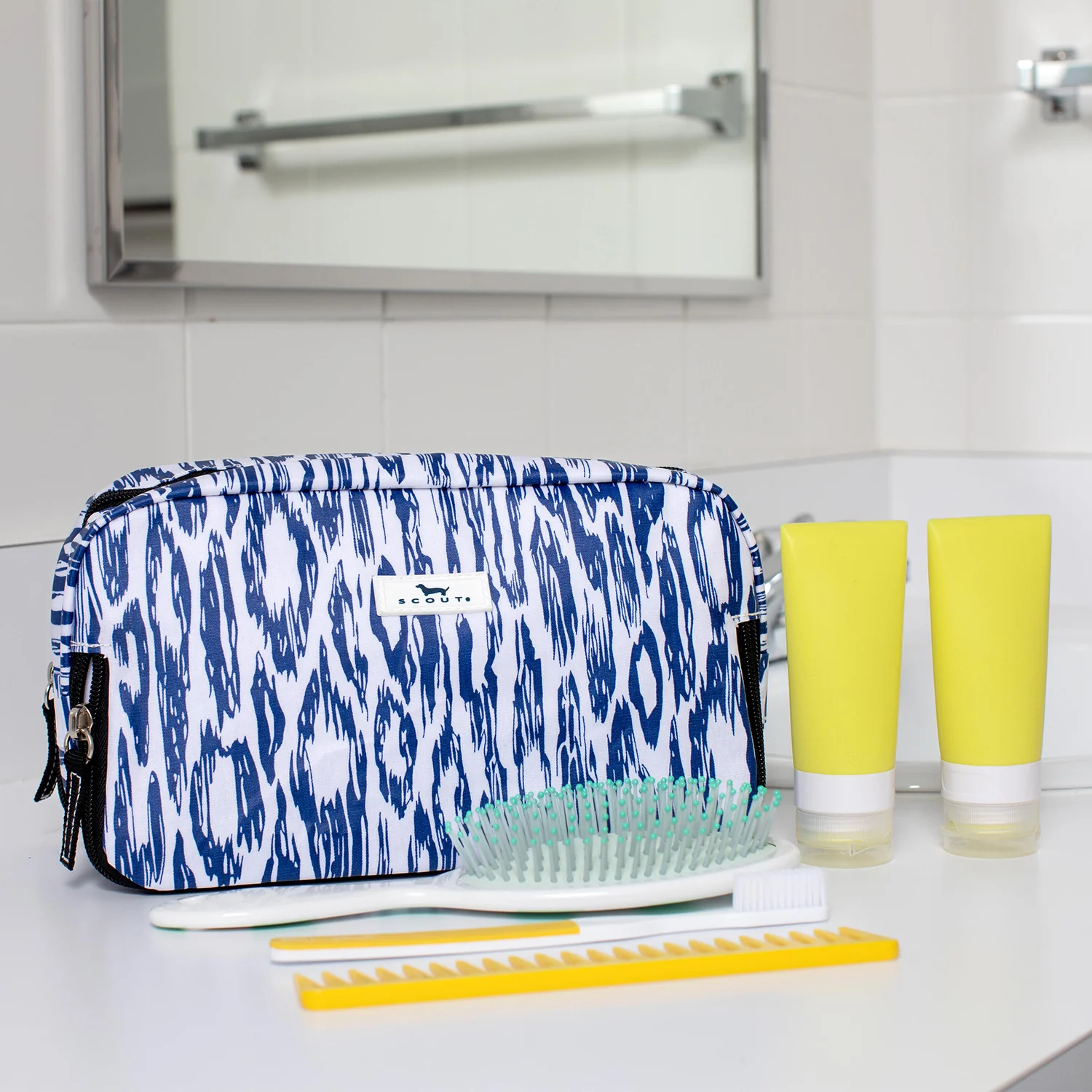 3-Zip Toiletry Bag Medium 3-Way