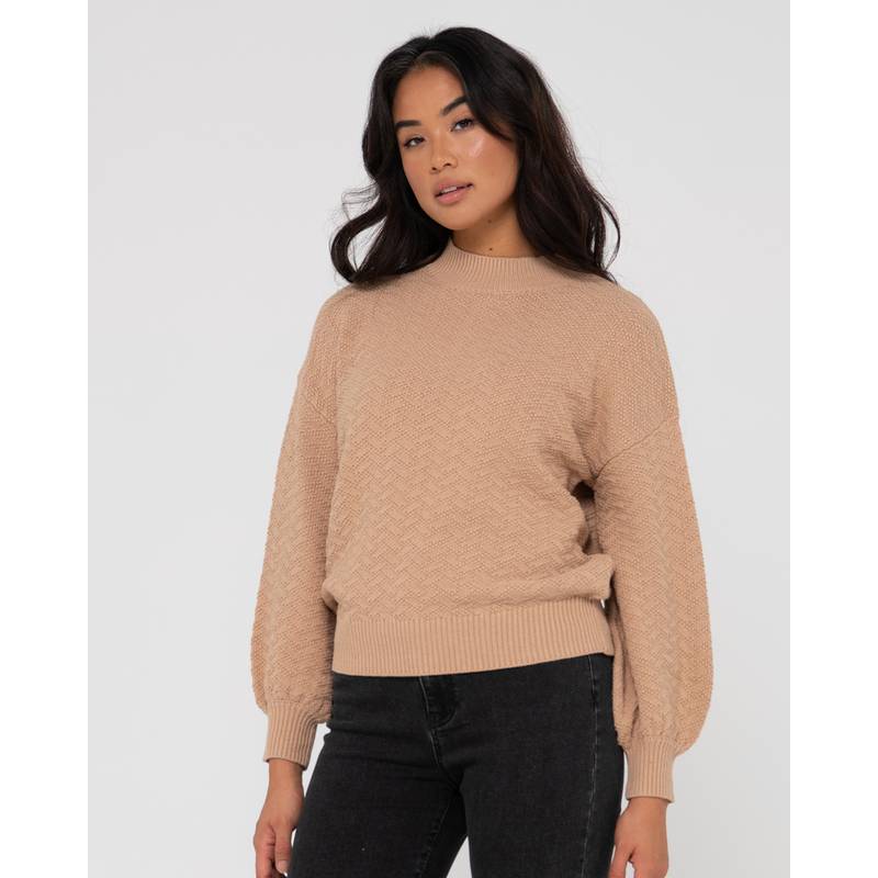 RUSTY CARA CREW NECK KNIT Strickpullover Damen