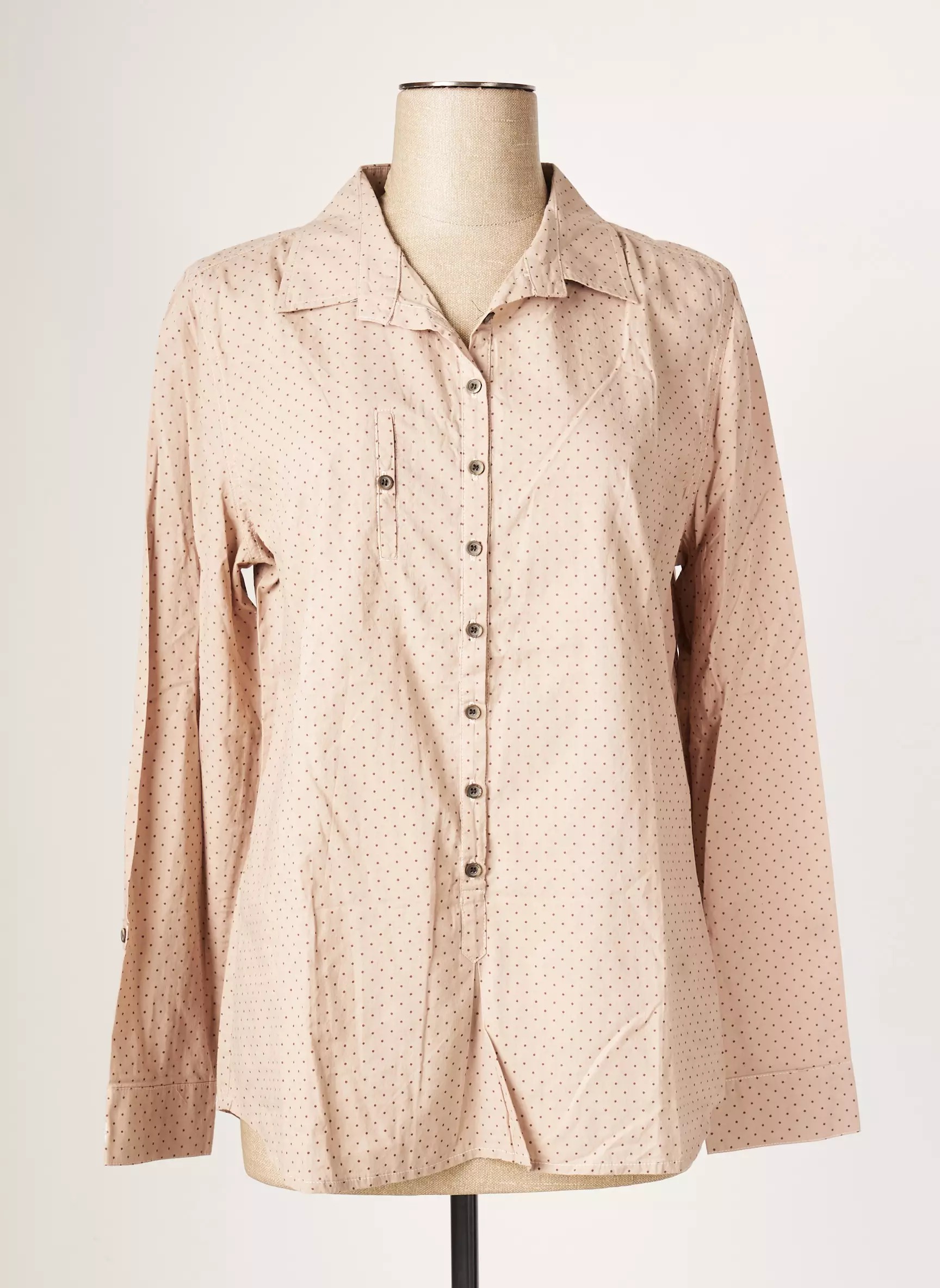 Terre Mer Chemisiers Femme couleur beige