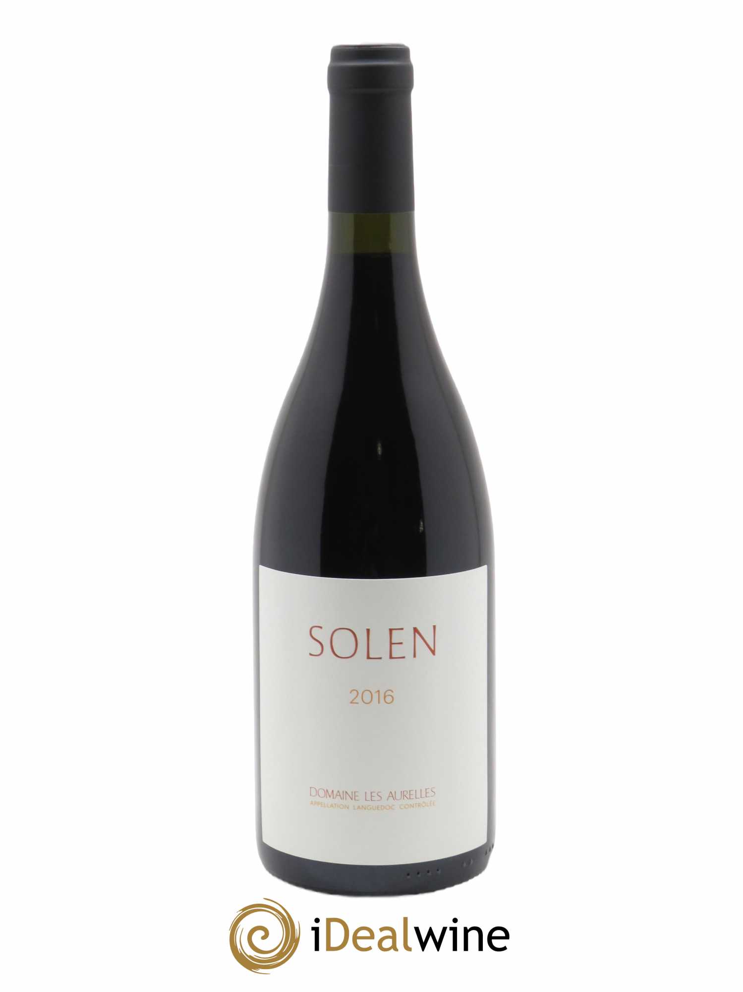 Pézenas Languedoc Solen Domaine les Aurelles - Basile et Caroline Saint-Germain  2016 - Lot de 1 Bouteille