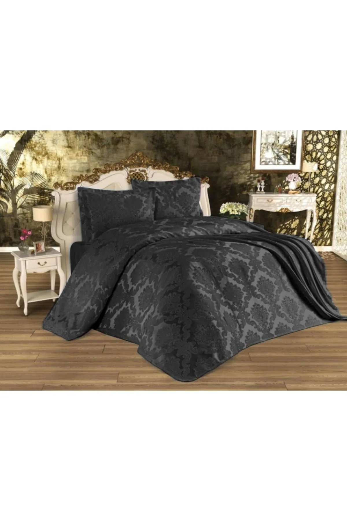 Çeyiz Diyarı  Busem Jacquard-Chenille-Einzelbettdecke
