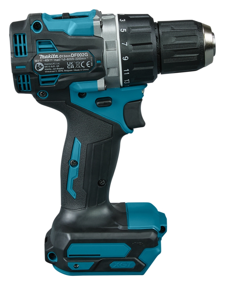 Макита DF002GZ акумулаторска бушилица 40V max без батерија и пуњача