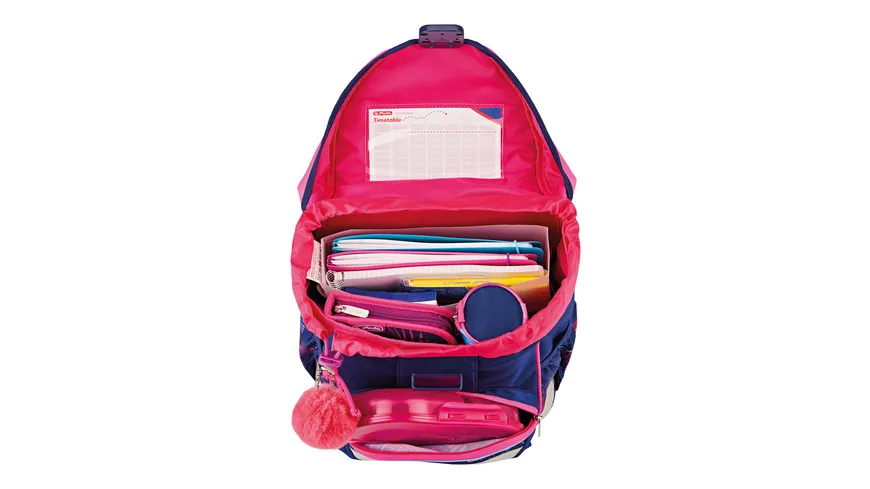 herlitz Schulranzen-Set UltraLight Plus Tropical Chill