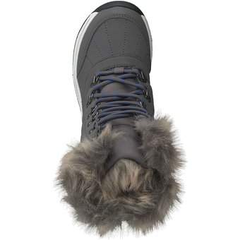 Puccetti Langschaftstiefel in grau