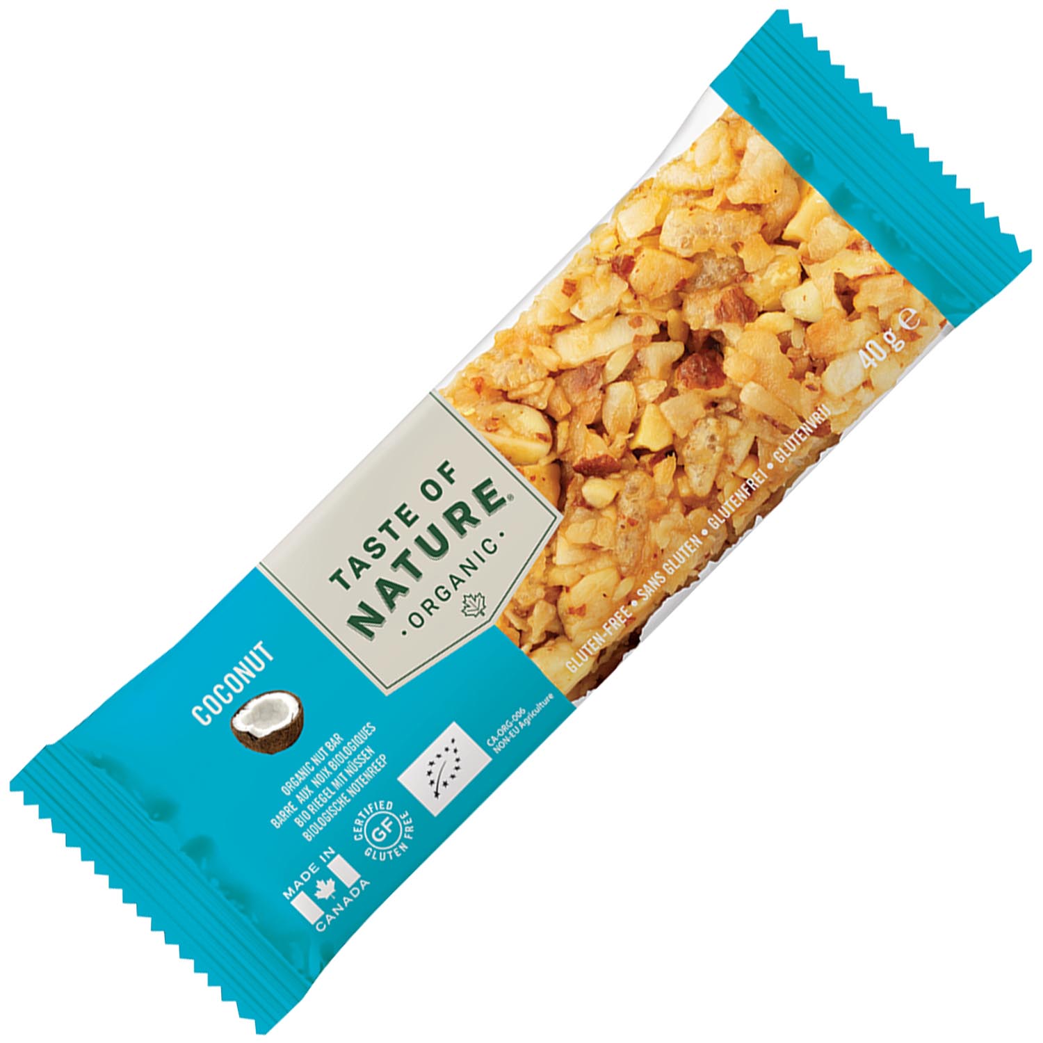 Taste of Nature Organic Coconut Bio 40g