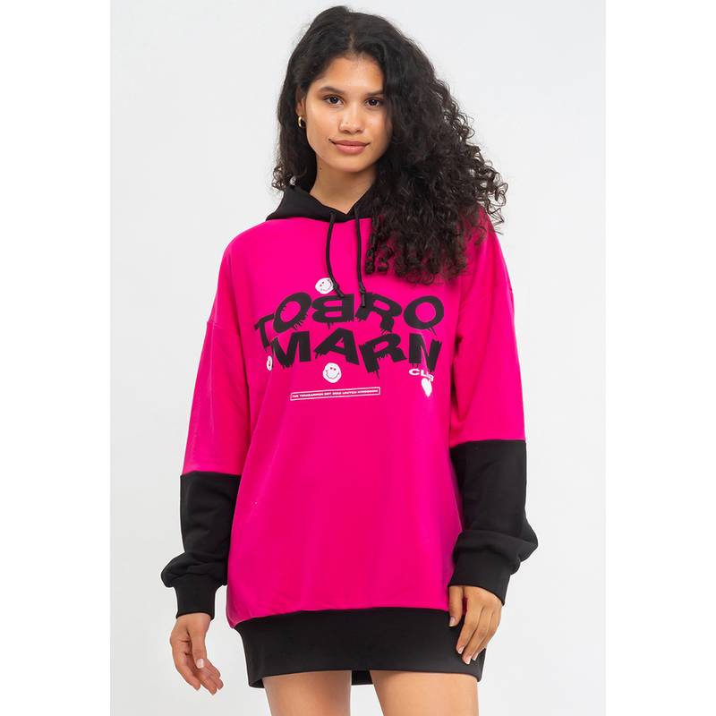 Tom Barron WOMEN OVERSIZE FIT TUNIC SWEATSHIRT Sweatshirt Damen