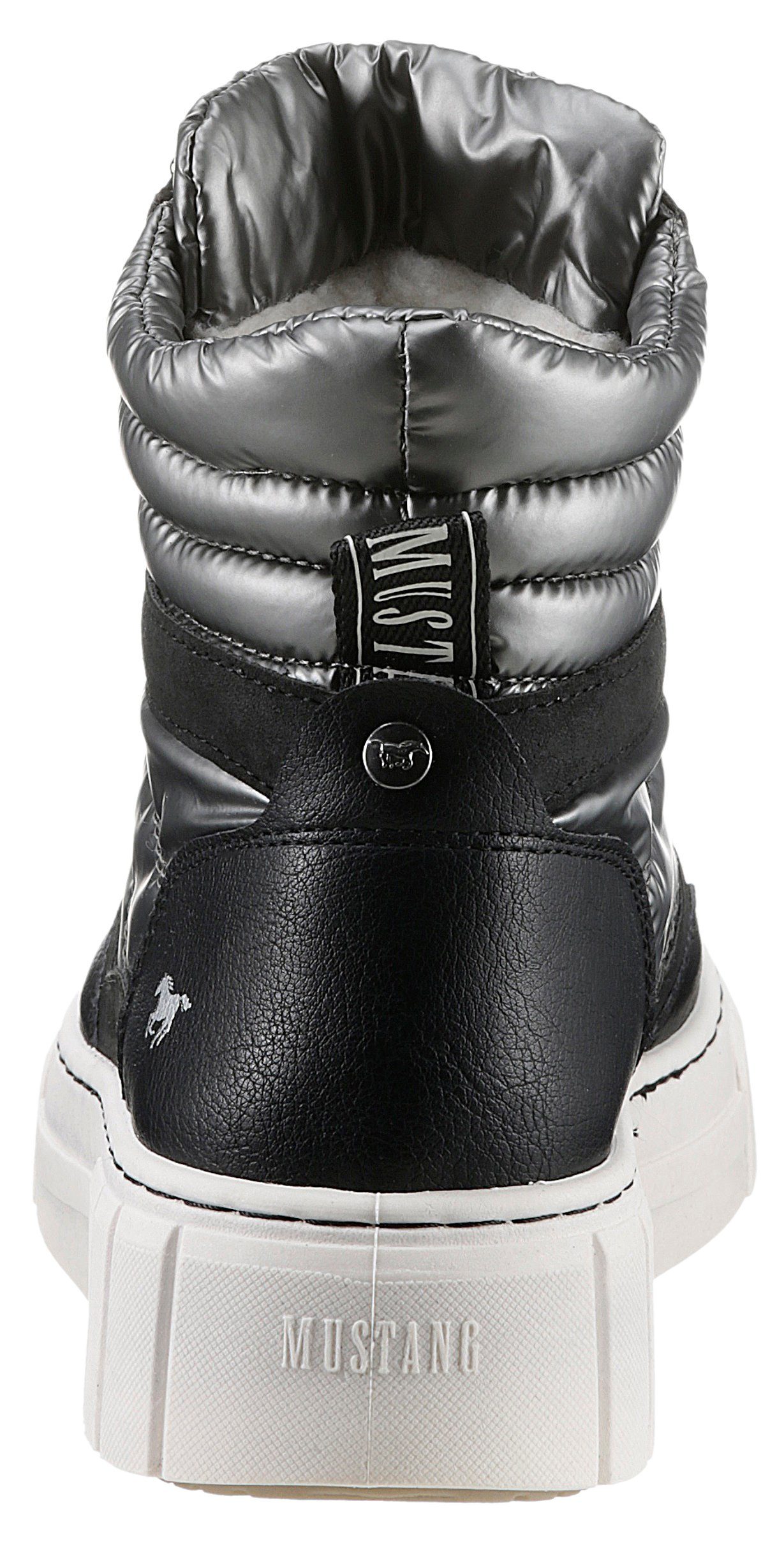 Mustang Shoes Winterboots mit gepolstertem Schaftrand