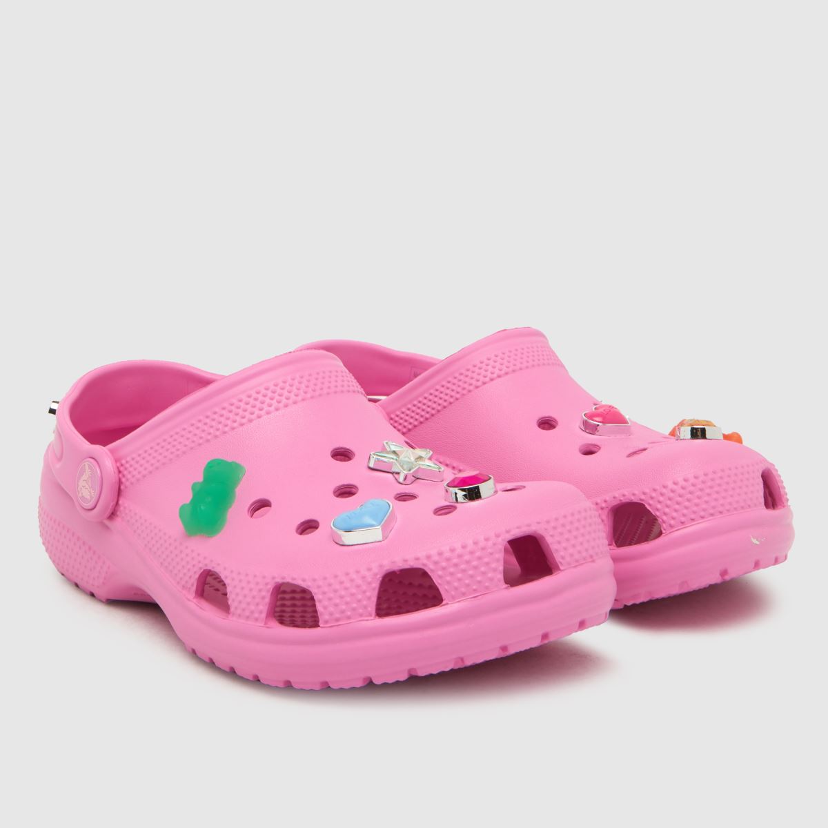 Crocs rózsaszín klasszikus édes treats klumpa lányok junior szandál