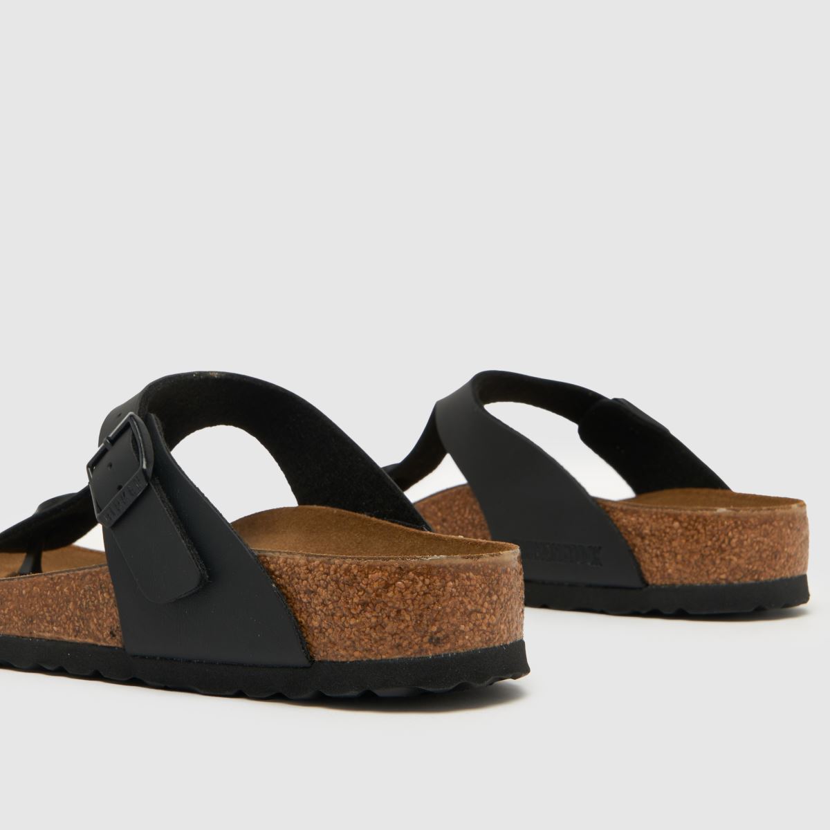 BIRKENSTOCK gizeh szandálok fekete színben