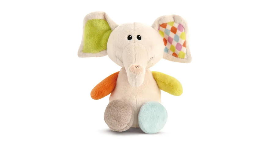 NICI Schmusetier Elefant Dundi und Schmusetuch in Geschenkverpackung