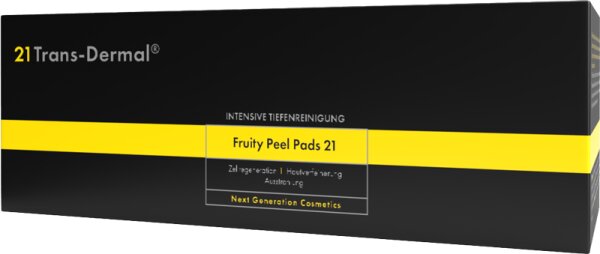 21 Trans-Dermal Fruity Peel Pads 21 Gesichtspeeling