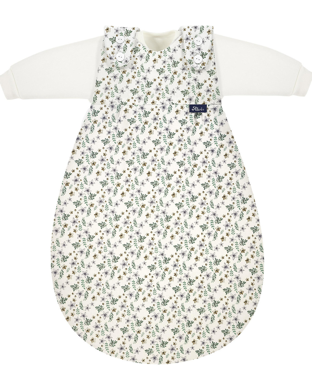 Baby-Mäxchen Schlafsack 3tlg. - TOG 2,5 - Petit Fleurs, 68/74