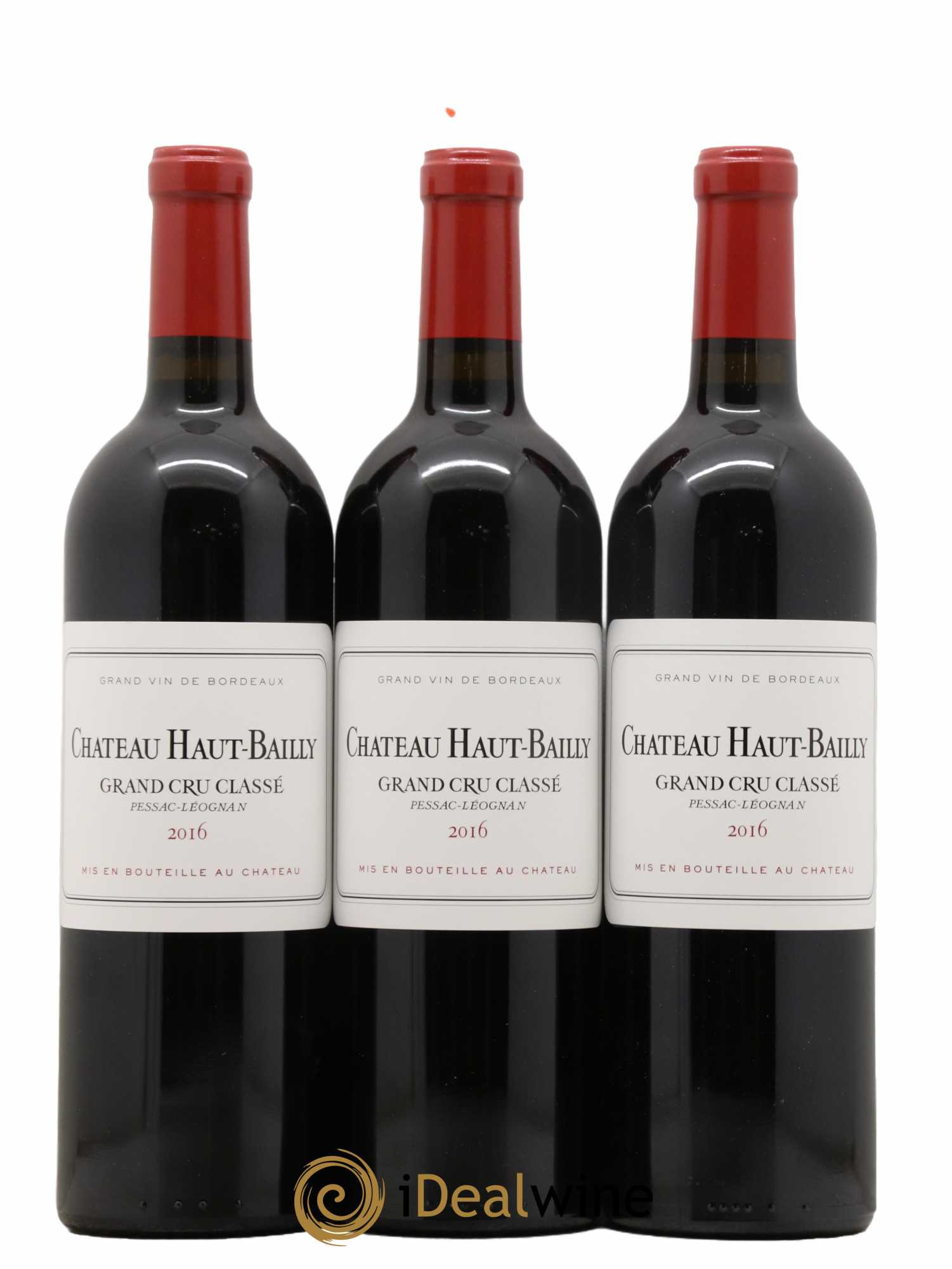 Château Haut-Bailly Cru Classé de Graves  2016 - Lot de 12 Bouteilles