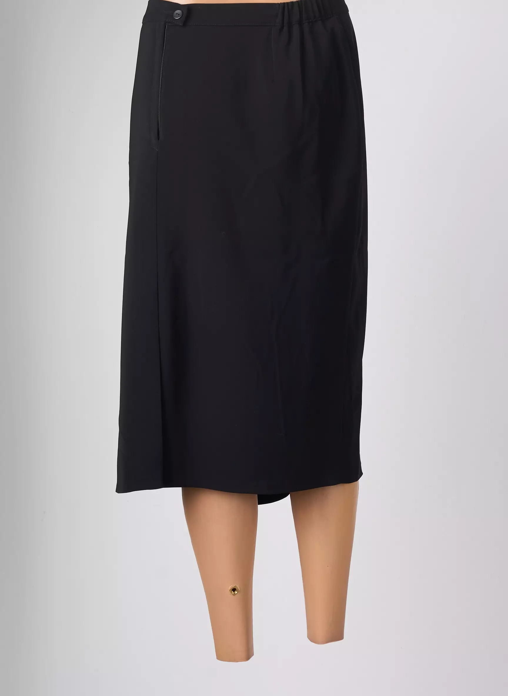 Elssa Jupes Mi Longues Femme couleur noir