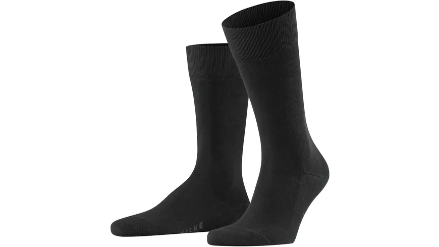 FALKE Herren Socken Family BLACK