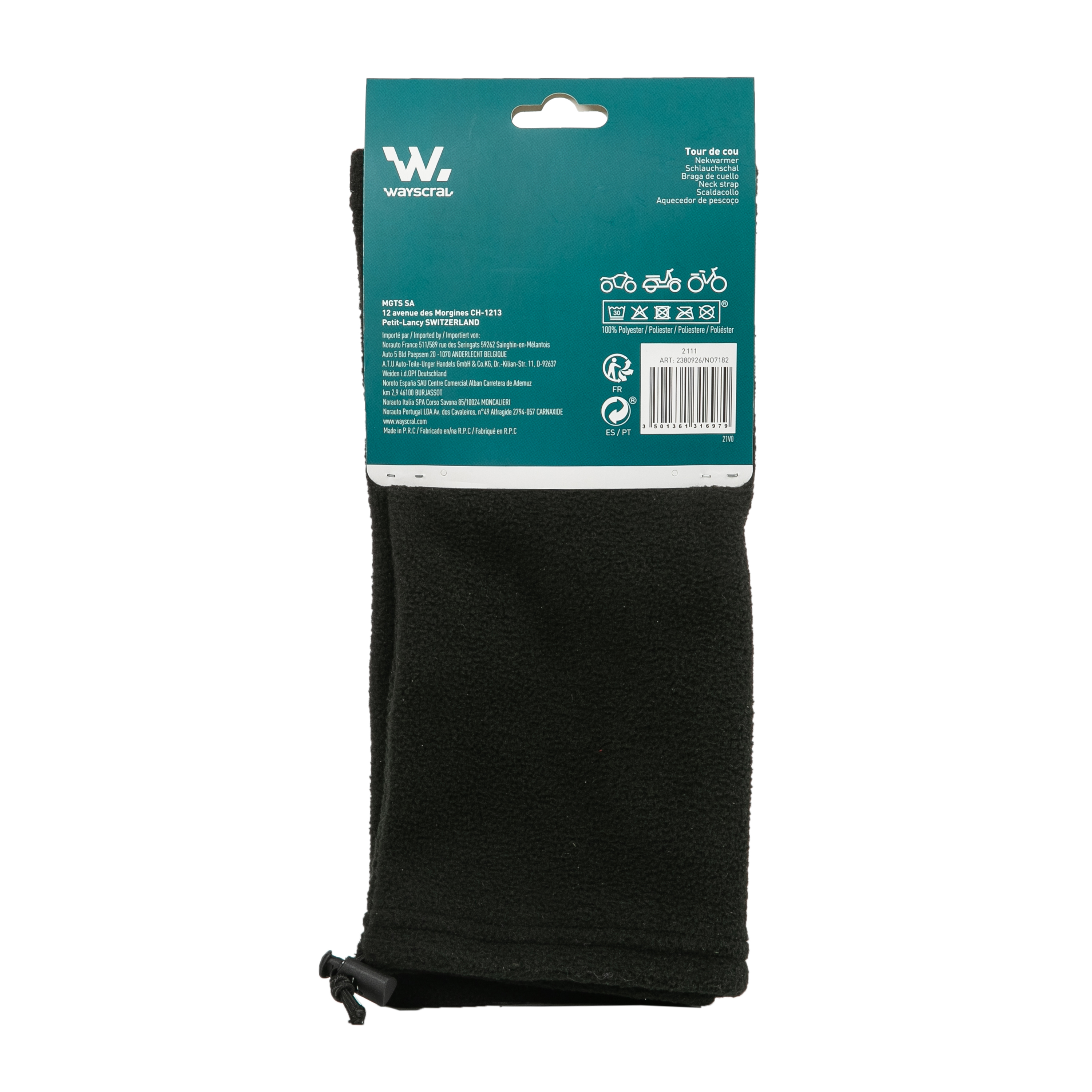 Wayscral Nackenschutz aus Polarfleece, Einheitsgröße - ATU