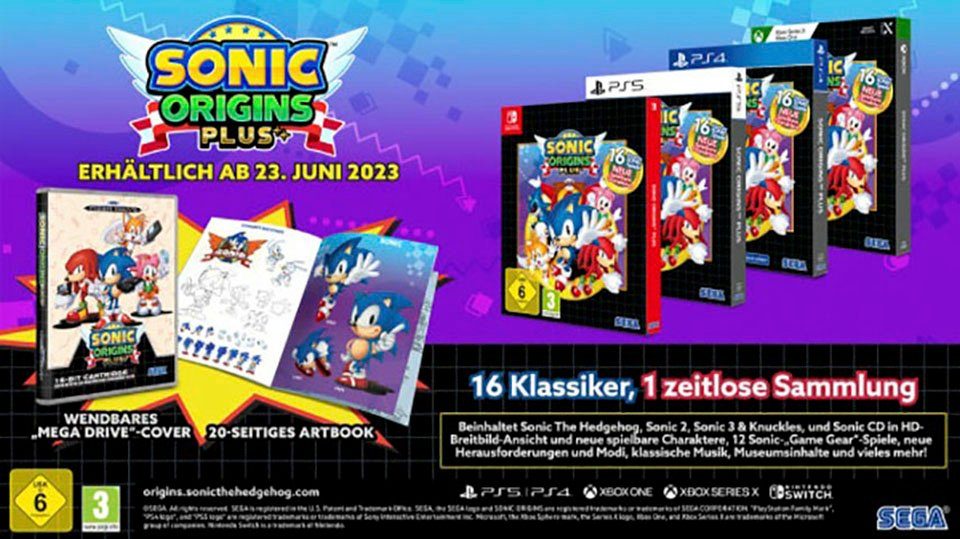 Sonic Origins Plus Limited Edition PlayStation 4
