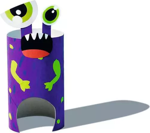 Monster Games - Bastelset für Kinder ab 6 Jahren