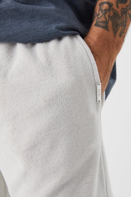 Lockere Premium Frottee-Jogginghose
