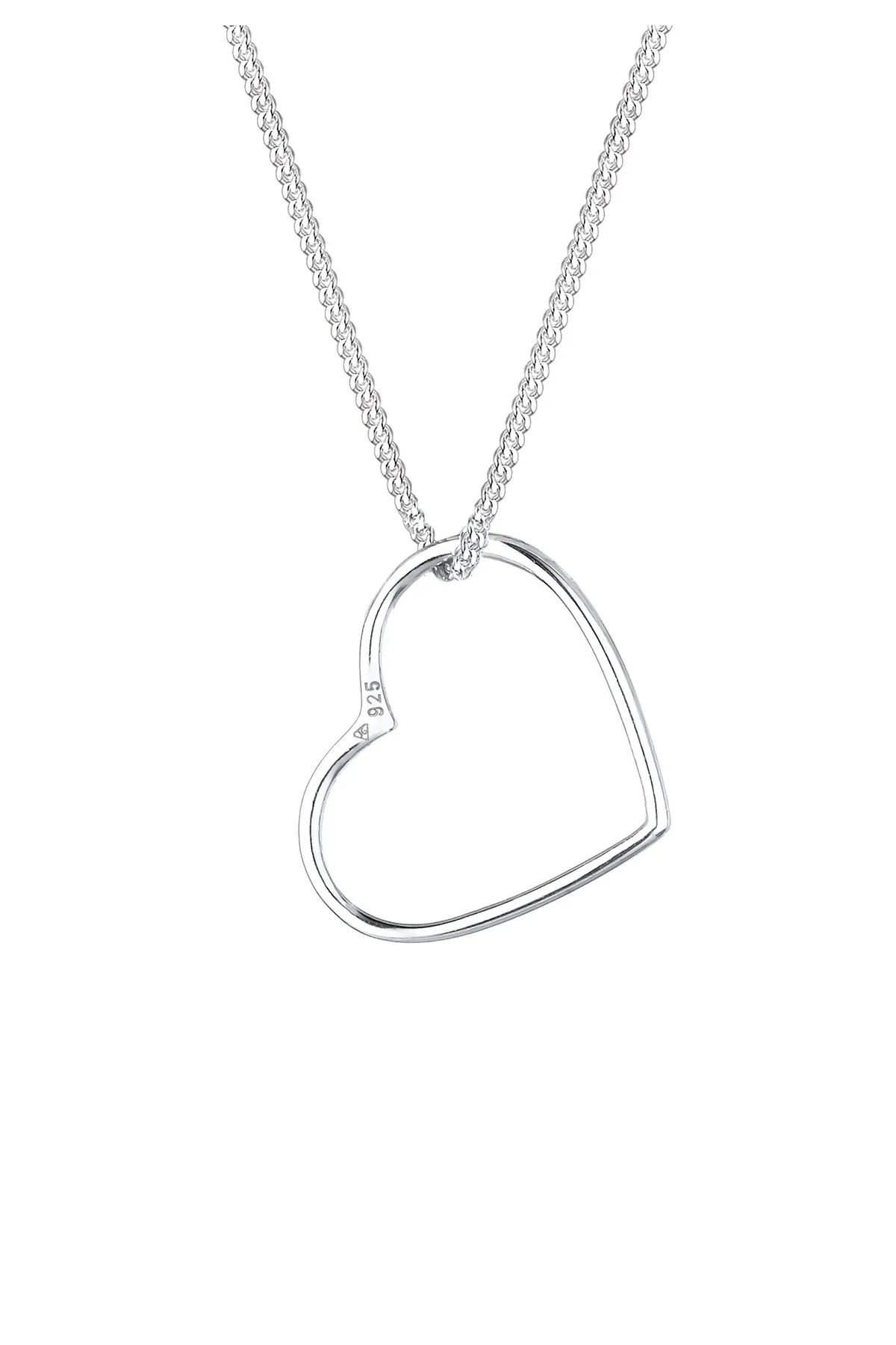 ELLI  Halskette Herz Liebe Filigran Anhänger 925 Sterling Silber
