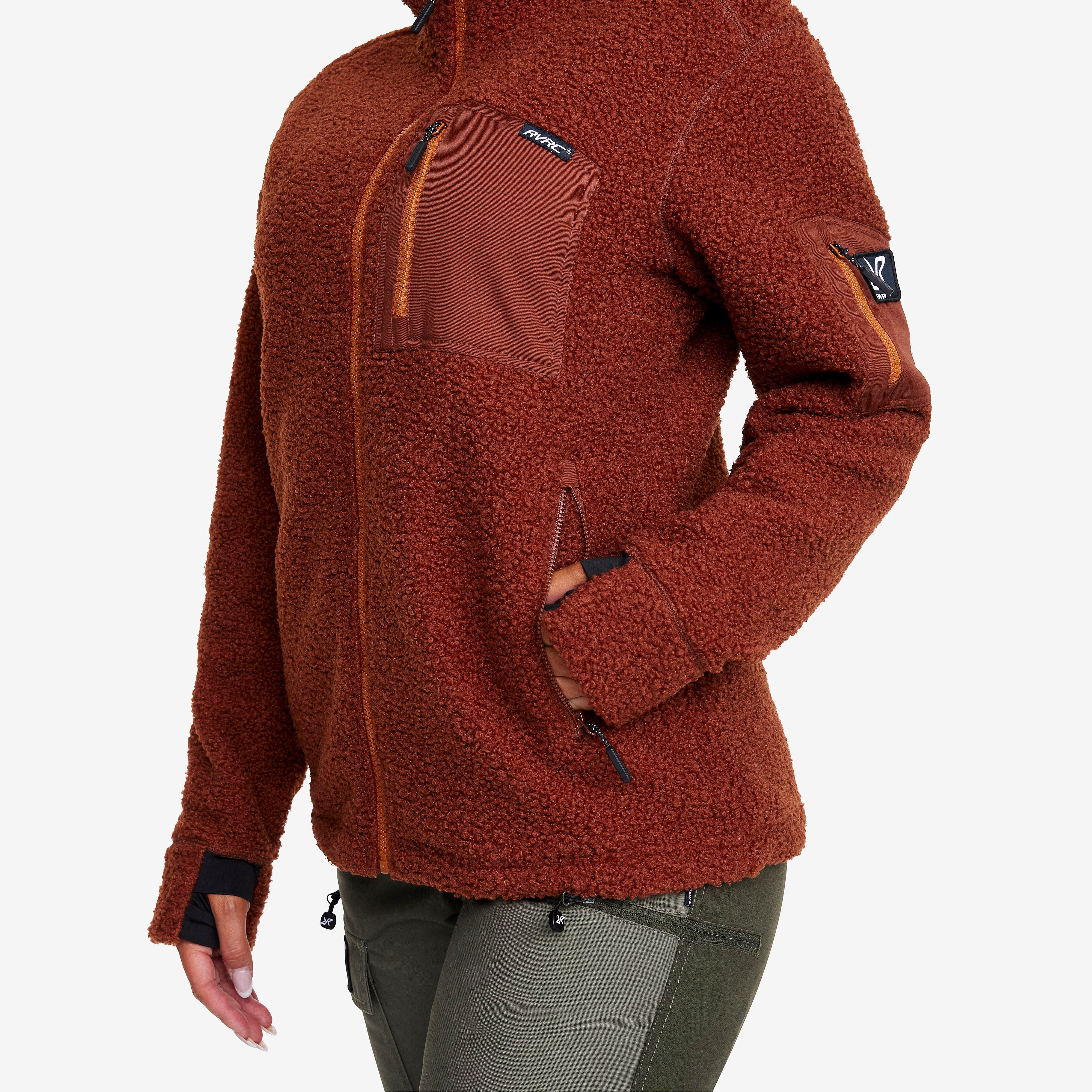 Bigfoot Pile Fleece Femme Smoked Paprika