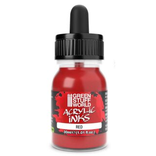 Acrylic Inks - Opaque Flüssige Acrylfarbe - Rot (4289) (30ml)
