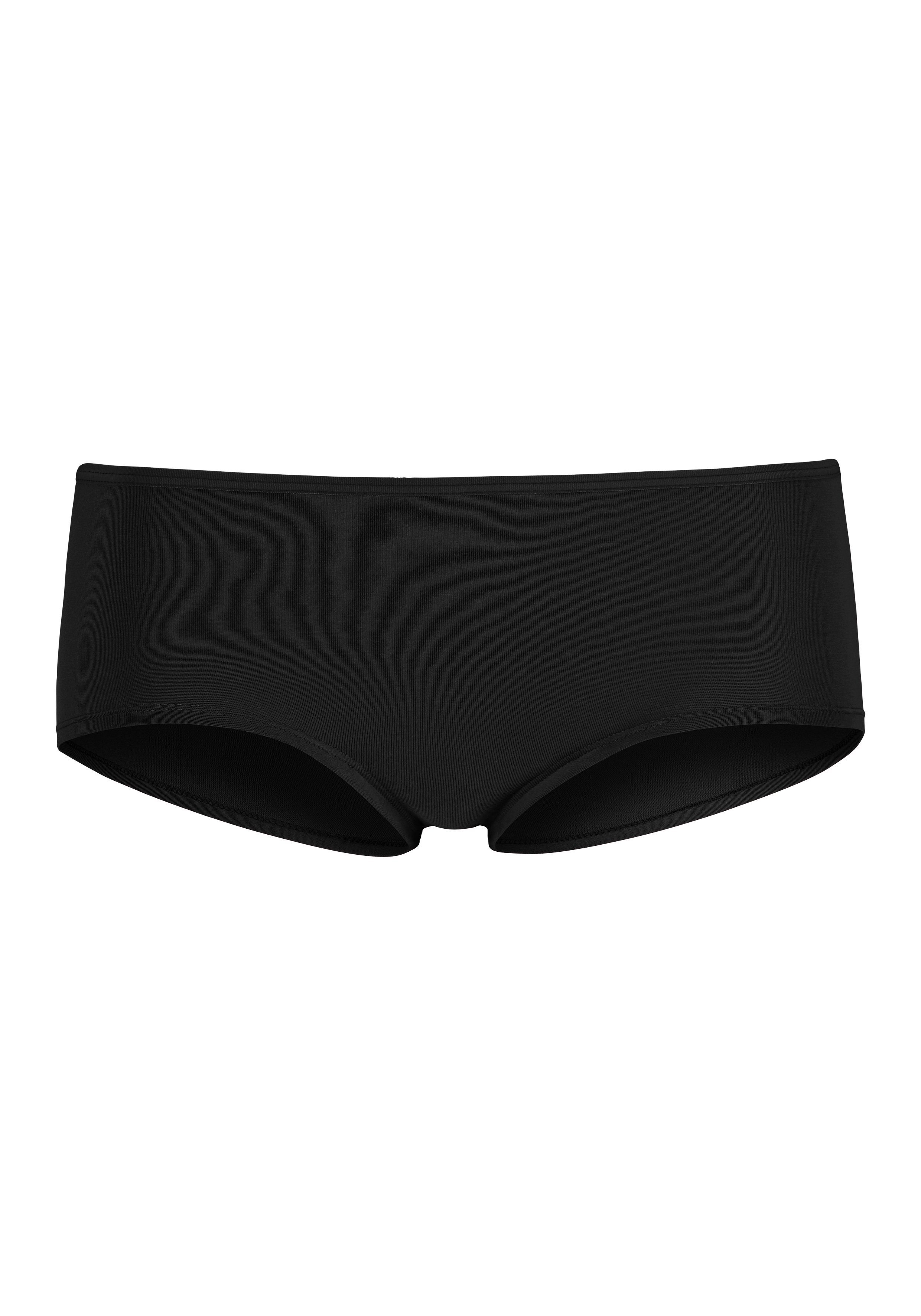 LASCANA Hipster (Packung, 4-St) aus elastischer Baumwolle