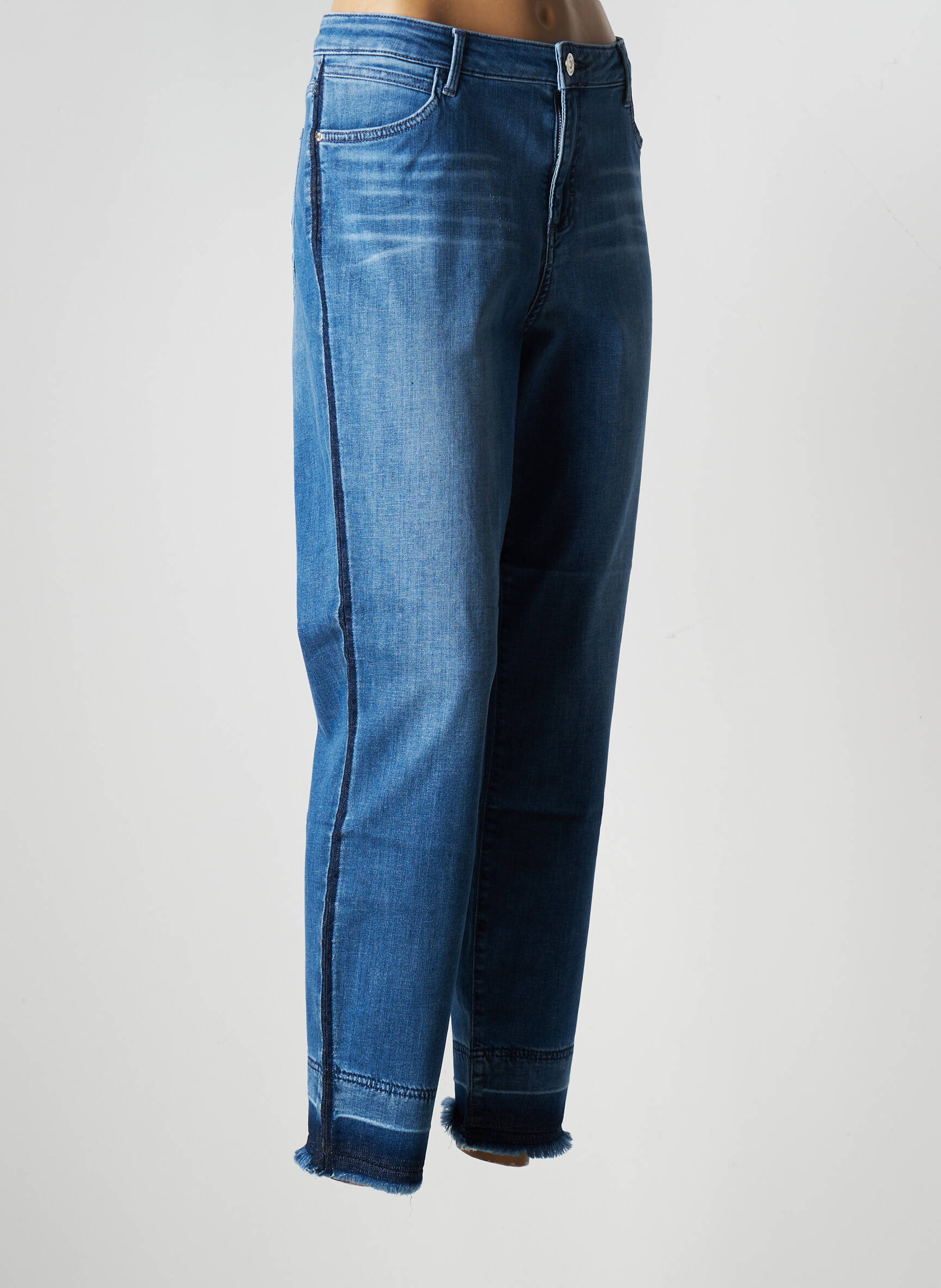 Brax Jeans Coupe Large Femme couleur noir