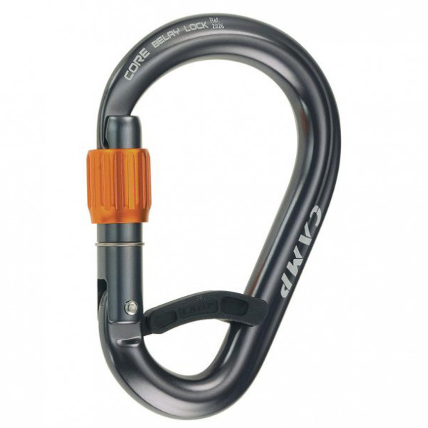 C.A.M.P. - Core Belay Lock - Gun Metal - HMS-Karabiner