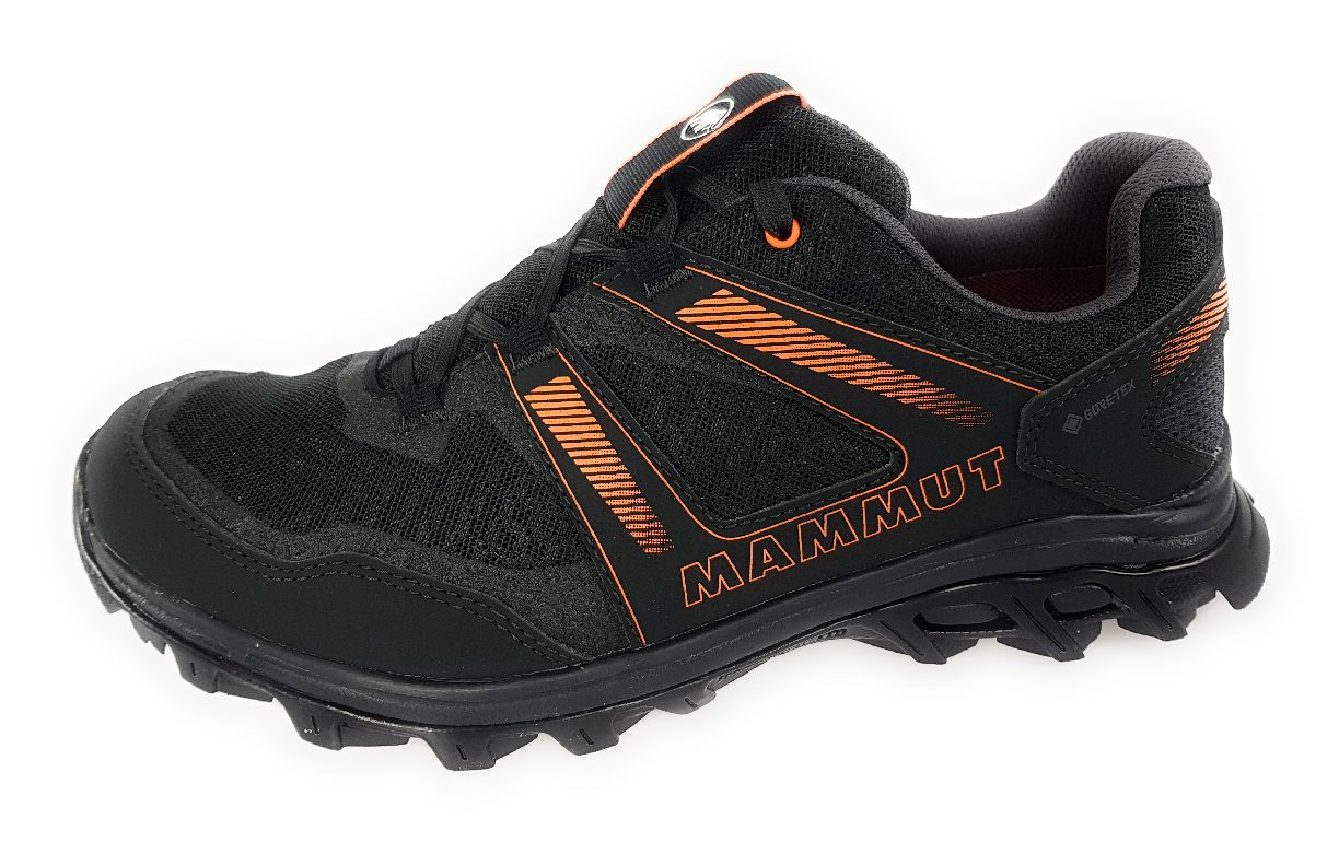 Mammut MTR 71 III Low GTX 3030-04490-00765-1550 Schwarz dark steel/vibrant orange