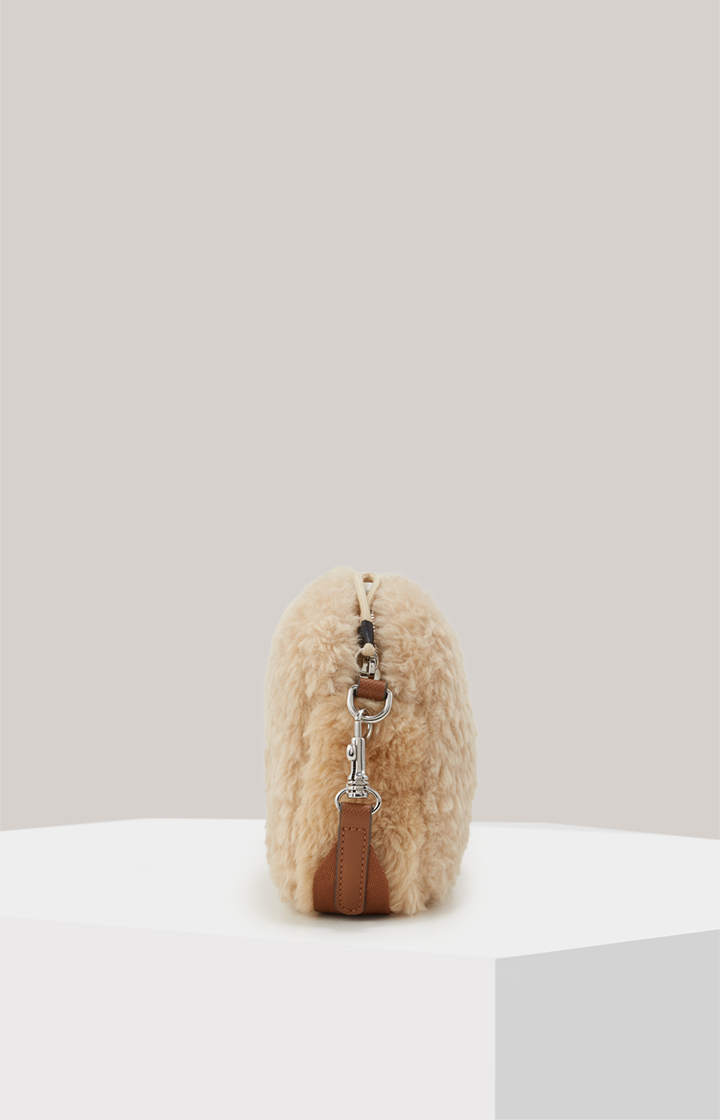 Schultertasche Soffice Cloe in Beige