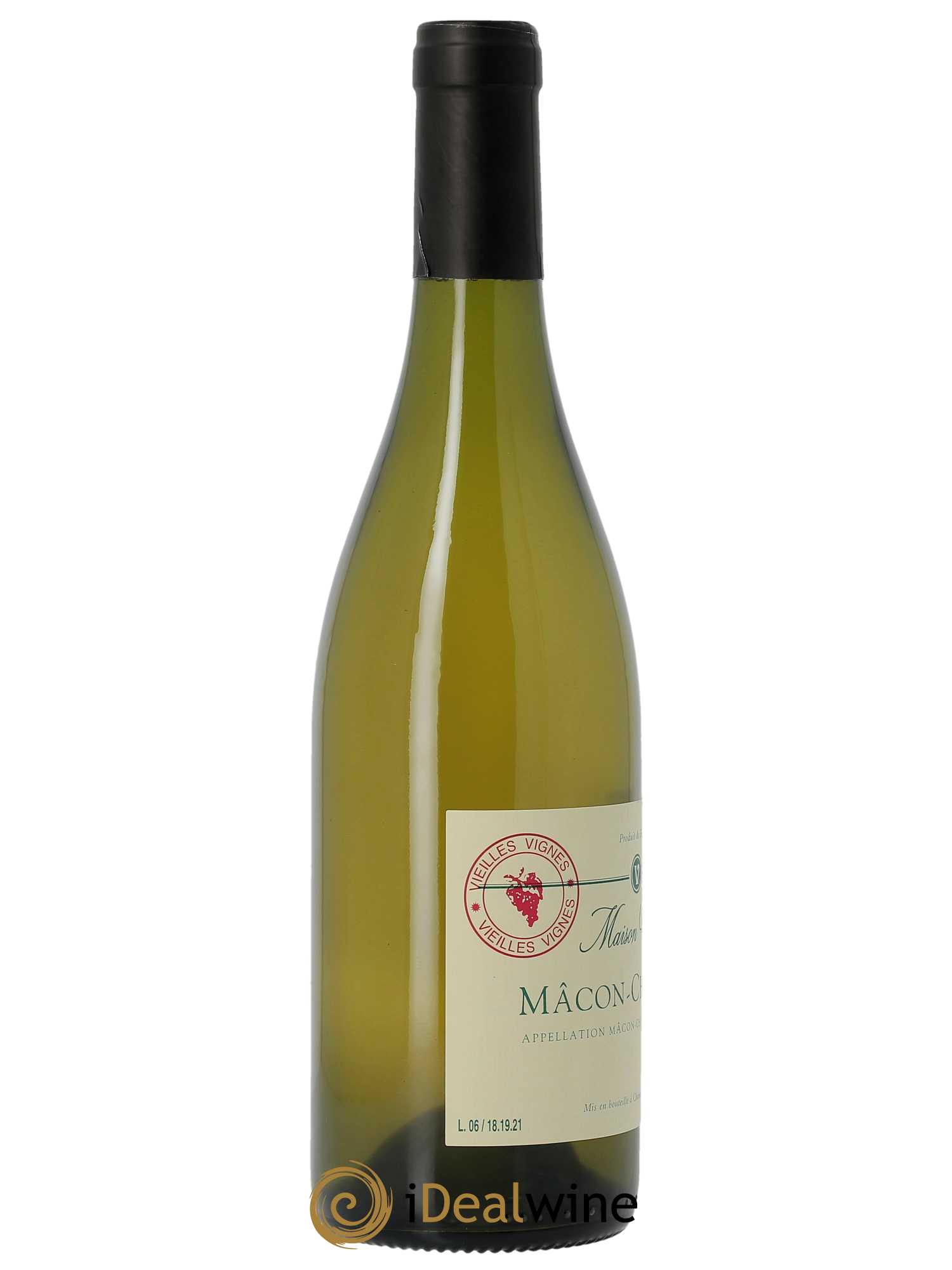 Mâcon Chaintré Vieilles Vignes Valette (Domaine)  2021 - Lot de 1 Bouteille