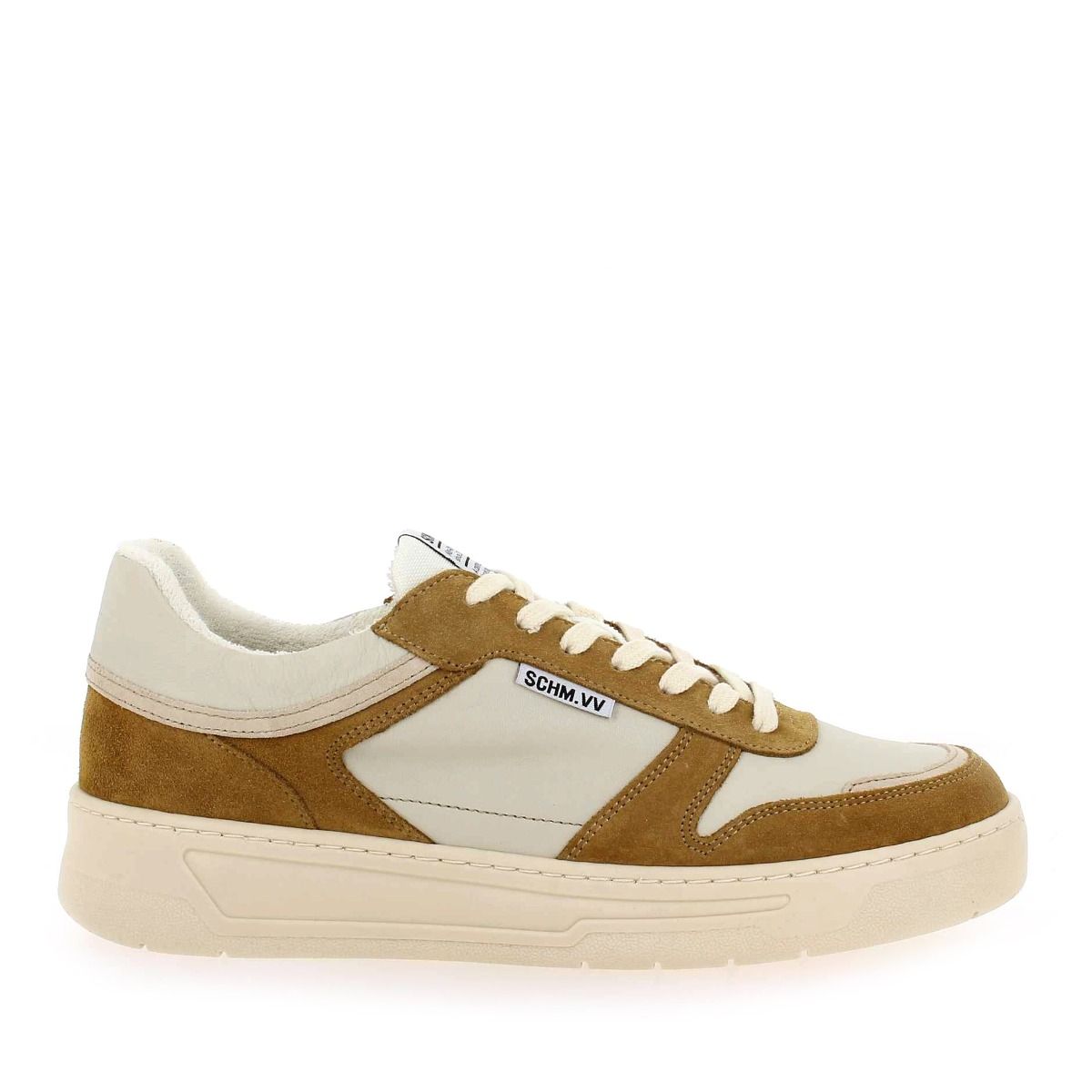 Schmoove  ORDER SNEAKER H23 - Blanc Camel