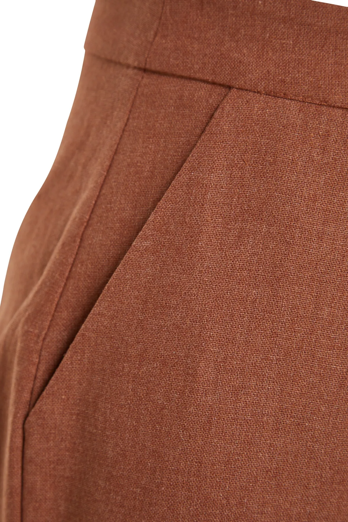 Trendyol Collection  Tile Crop Woven Gebundenes Unter-Oberteil-Set TBESS21AU0298
