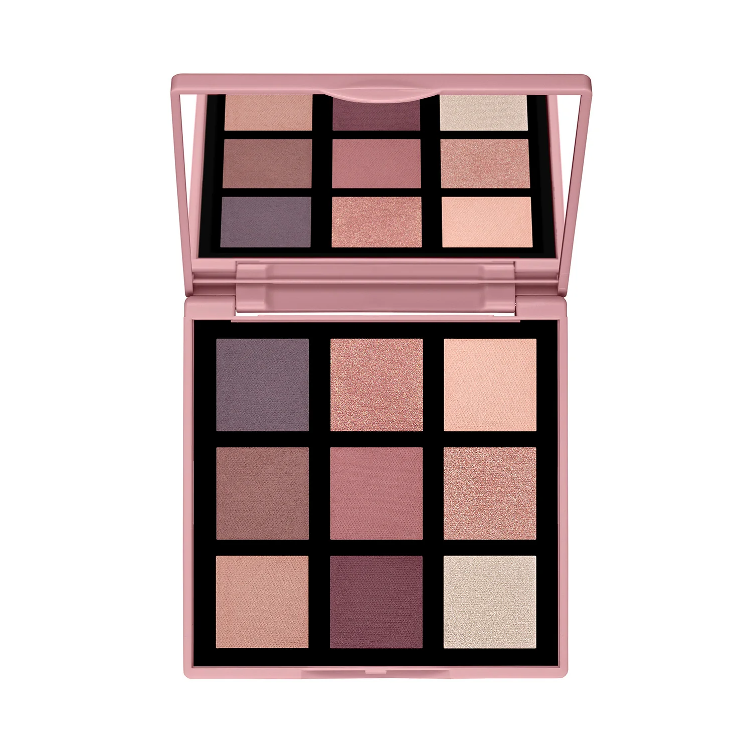 Παλέτα σκιών ματιών Nude Pink - Παλέτα σκιών ματιών, Συμπαγής σκιά ματιών