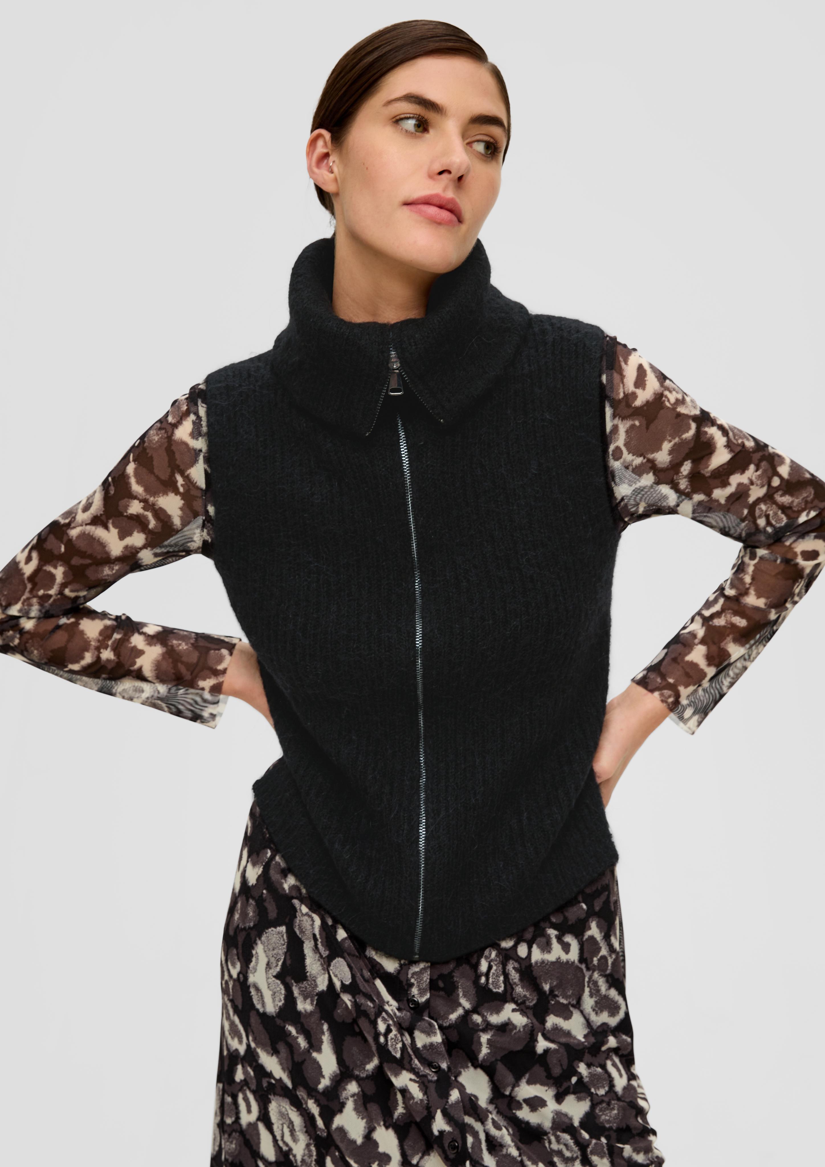 Strickweste aus Fancy-Garn  2138500-9999