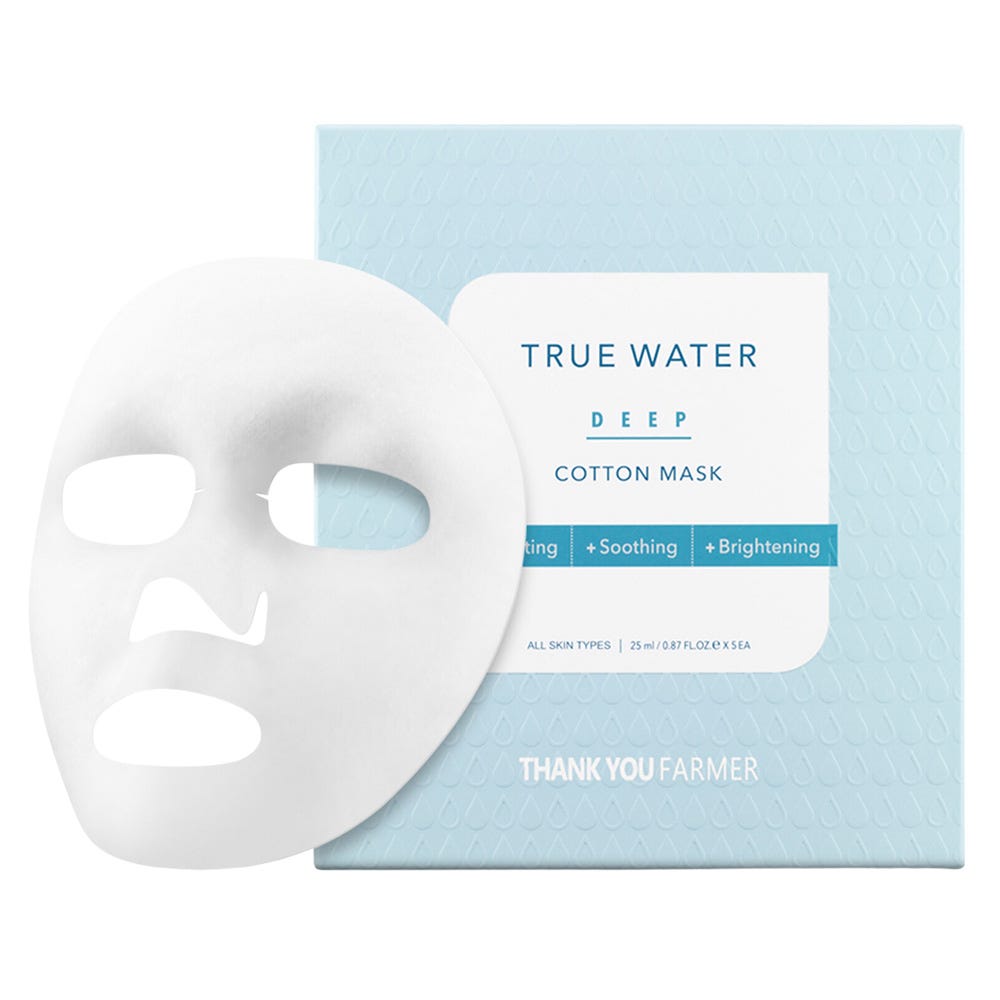 Thank You Farmer True Water Deep Cotton Mask Set 125 ml