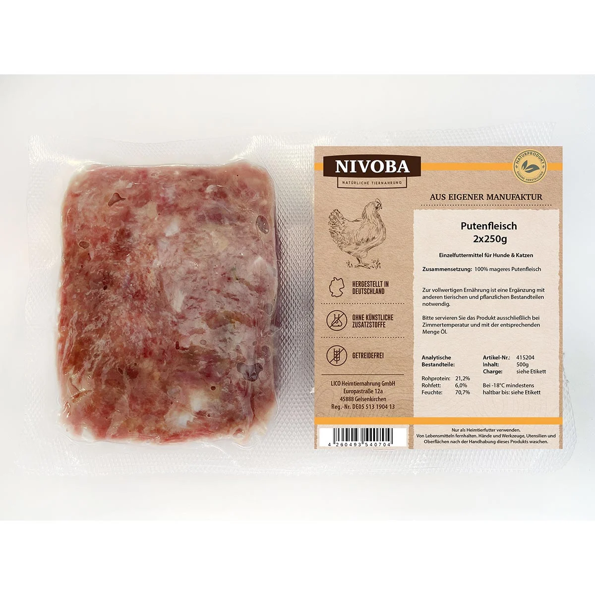 Nivoba Putenfleisch günstig kaufen bei ZooRoyal