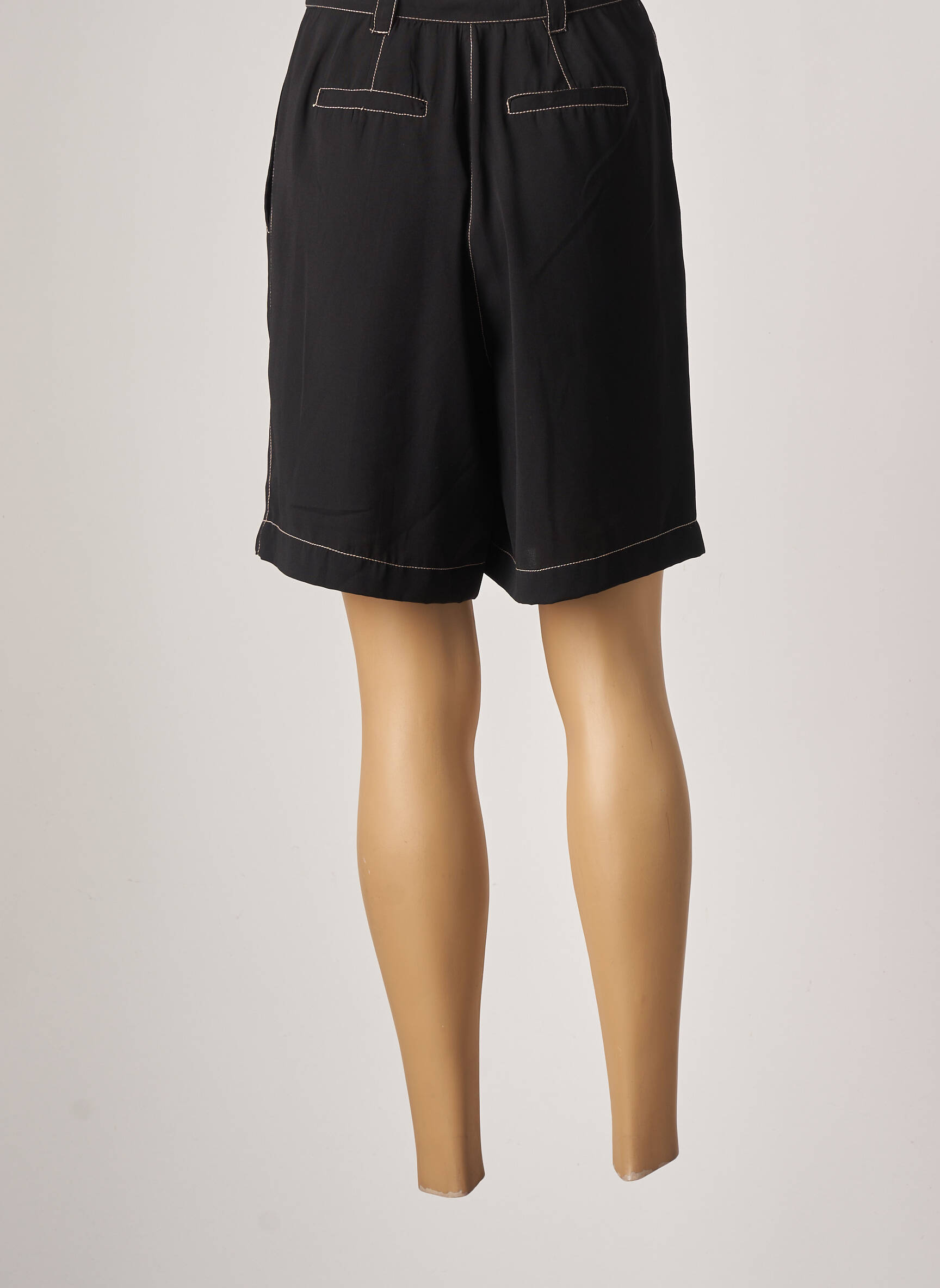 Md M Bermudas Femme couleur noir