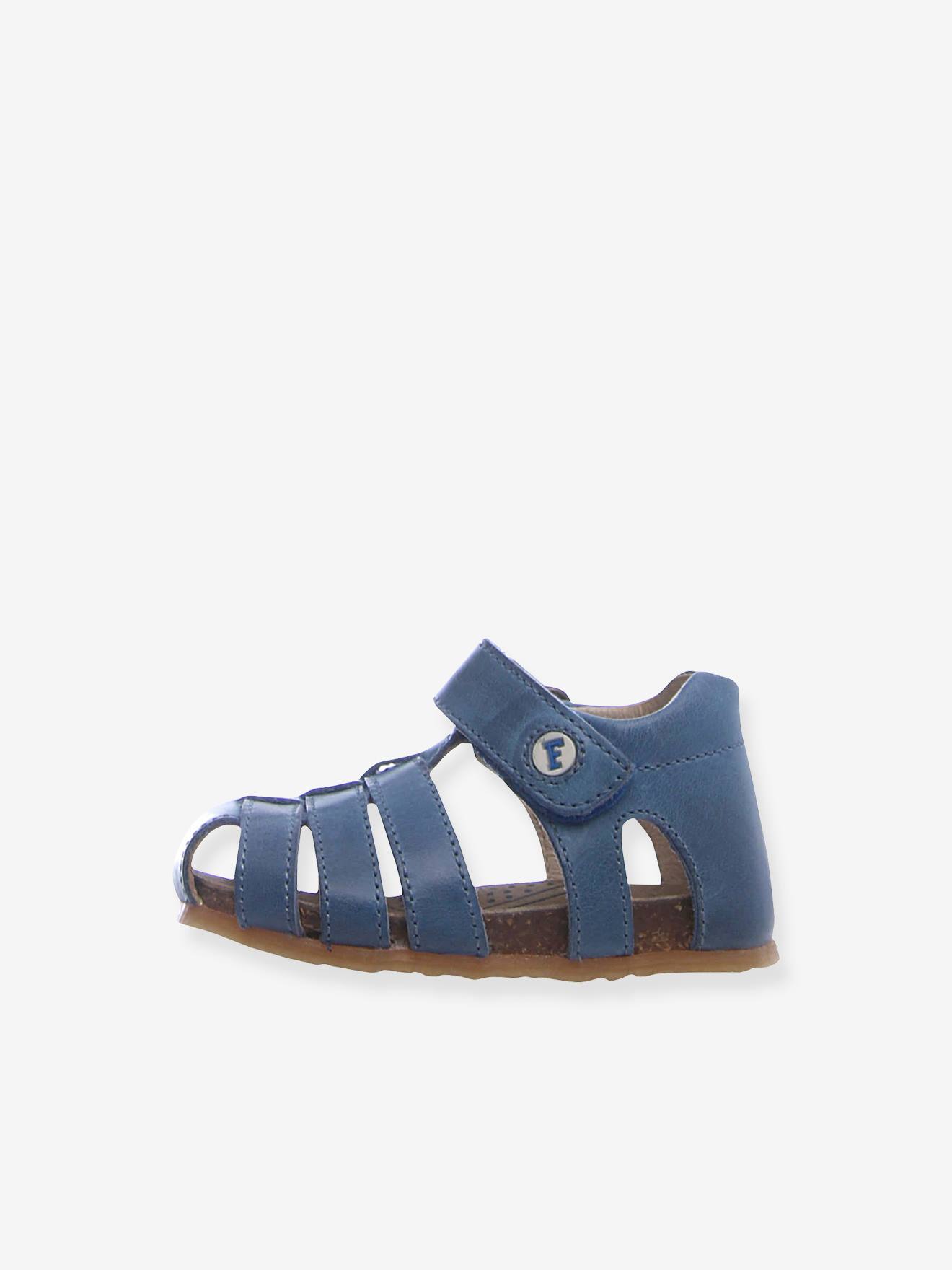 Sandales bébé Falcotto NATURINO® 1ers pas bleu azur