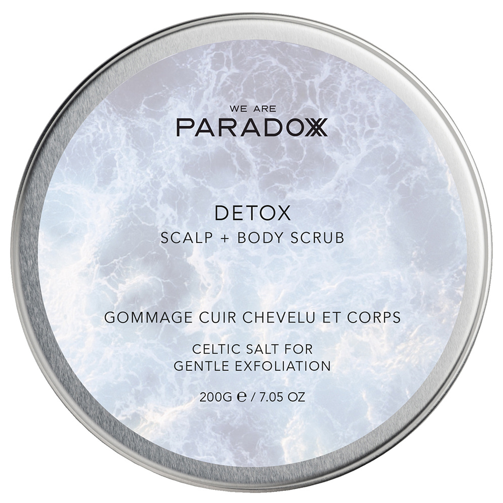 we are paradoxx Detox Scalp + Body Scrub 200ml GOMMAGE CUIR CHEVELU ET CORPS