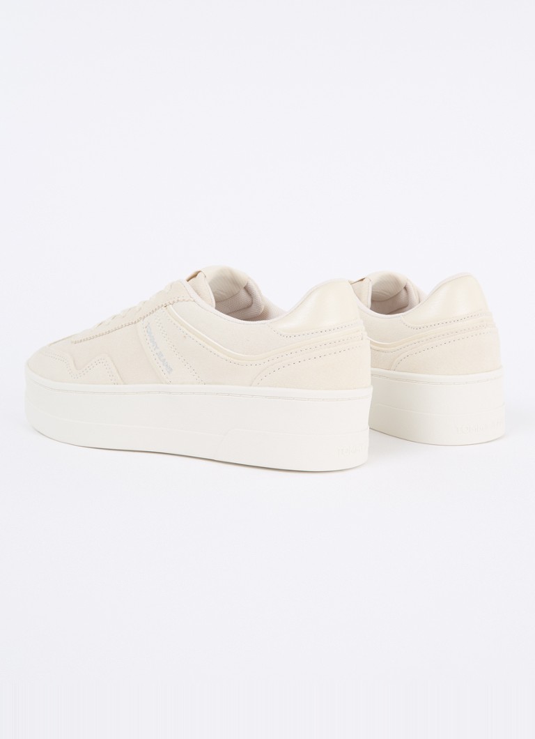Baskets Tommy Hilfiger en daim avec semelle plateforme