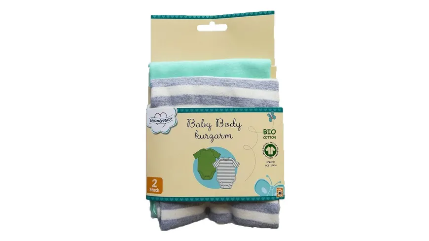Beauty Baby Body, kurzarm, 2er Set
